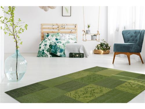 BOBOCHIC Tapis poils courts MISSO motif contemporain Multicolore