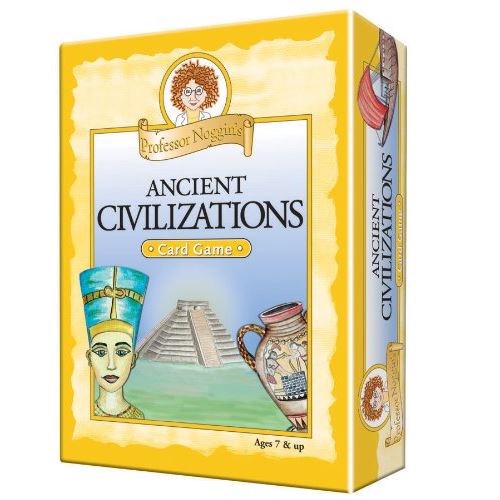 Professor Noggins Ancient Civilizations - Un jeu de cartes basé sur un jeu éducatif pour les enfants - 7 ans et plus