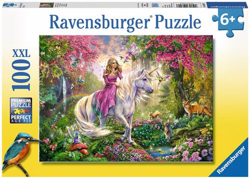 Puzzle 100 Pièces : Pièces XXL - Promenade Magique, Ravensburger