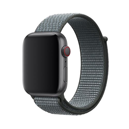 Bracelet en nylon réglable vert pour votre Apple Watch Series 4 44mm/Series 3/2/1 42mm