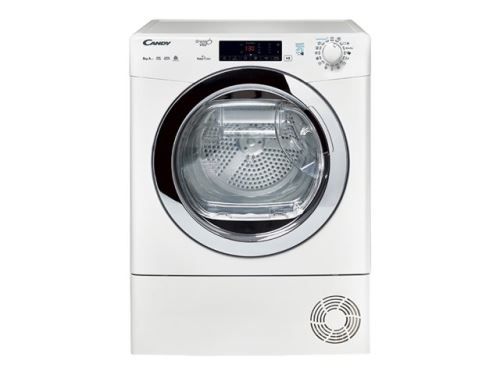 Candy GrandÓ Vita GVS H8A2TCE-S - Sèche-linge - indépendant - WiFi - largeur : 59.6 cm - profondeur : 61 cm - hauteur : 85 cm - chargement frontal - blanc