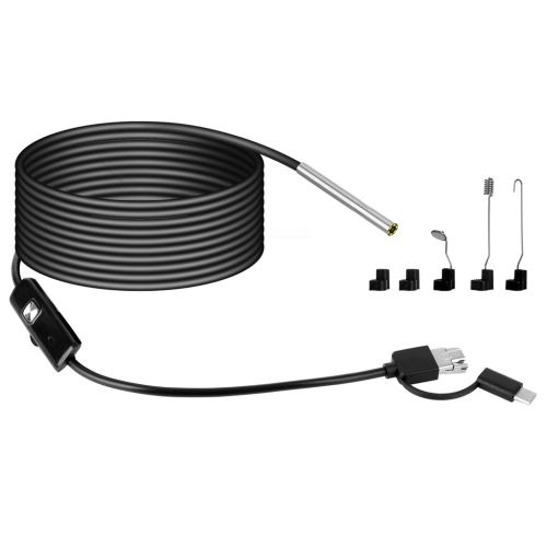 Tpye-c Interface Andriod Interface PC et ordinateur Interface 3.9mm oreille Otoscope