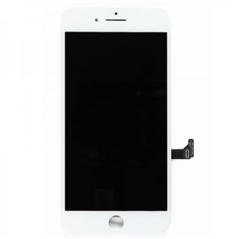 Écran LCD Complet Pour IPhone 8 Plus - Blanc - Kit Avec Vitre Tactile Pré-montée Sur Châssis + Outils + Joint D'étanchéité