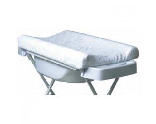 Housse de matelas à langer perle - doux nid
