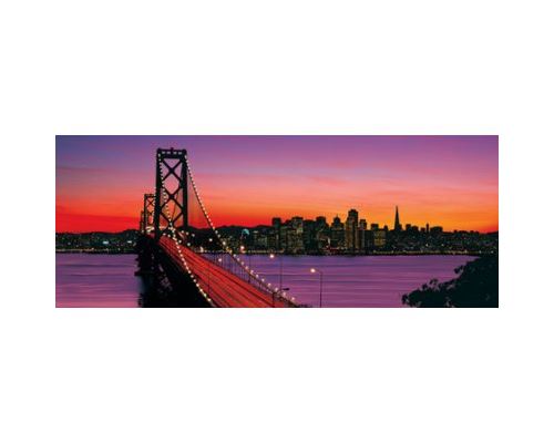 Puzzle 1000 Pièces : San Francisco : Pont d'Oakland Bay, Ravensburger