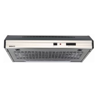 41 57 Sur Beko Cfb6432xh1 Hotte Standard Largeur 59 8 Cm Profondeur 49 Cm Evacuation Recyclage Acier Inoxydable Hotte Casquette Achat Prix Fnac