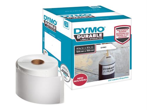 Étiquettes Jet d'encre Dymo 1933086 Blanc Etiquette Auto-adhésive étiquette D'adresse