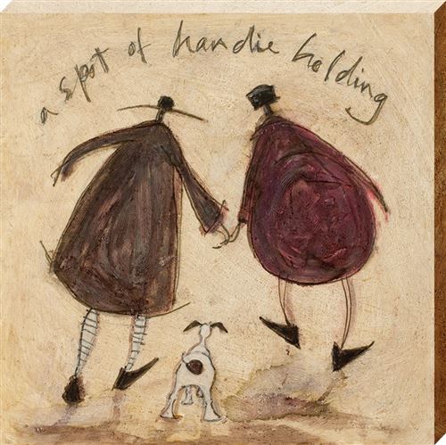 Sam Toft imprimée A Spot Of Handie Holding 30 x 30 x 3.8 cm