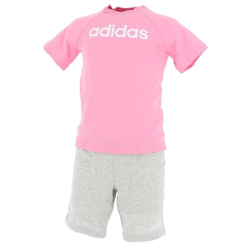 Ensemble set Adidas Lin sum set rse/grc bb Rose taille : 6à9M réf : 18274