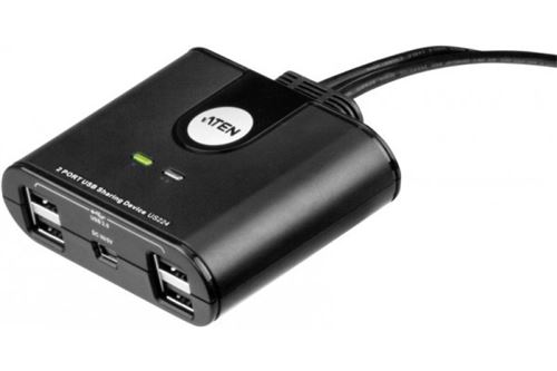 ATEN US424 4-Port USB Peripheral Sharing Device - gedeelde switch voor USB-randapparatuur - desktop