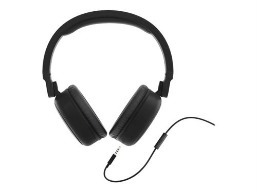 Energy Style 1 Talk - Écouteurs avec micro - circum-aural - filaire - jack 3,5mm - noir minuit