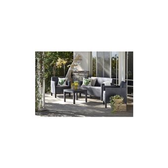 Allibert Salon De Jardin Modulable Houston 4 Places En Resine