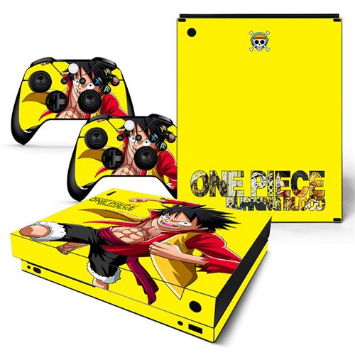 Autocollant Stickers de Protection pour Console et Manette Microsoft Xbox X - One Piece (TN-XBONEX-0441)