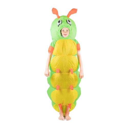 Bodysocks costume d'enfant chenille gonflable multicolore taille unique