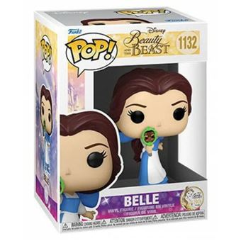 Figurine Funko Pop Disney Beauty and the Beast Belle holding mirror