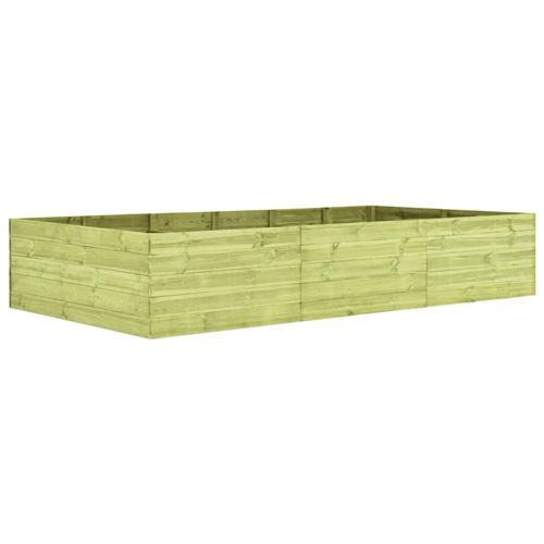 Jardinière 300x150x54 cm Bois de pin imprégné