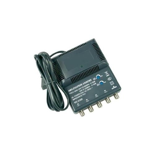 Optex 051009 Amplificateur Interieur Blinde 4 Sorties - Noir