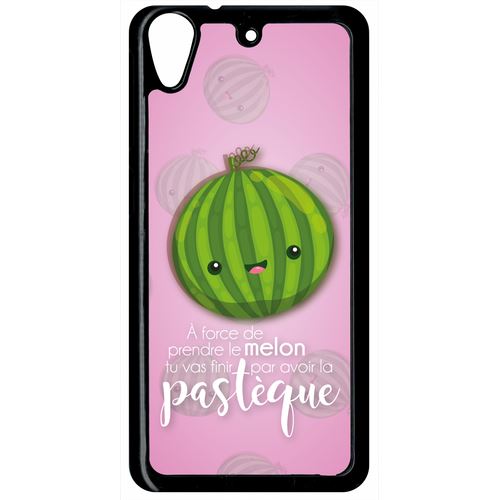 Coque Htc Desire 626 Force De Prendre Le Melon Tu Vas Finir Par Avoir La Pastque Fond Rose Pale