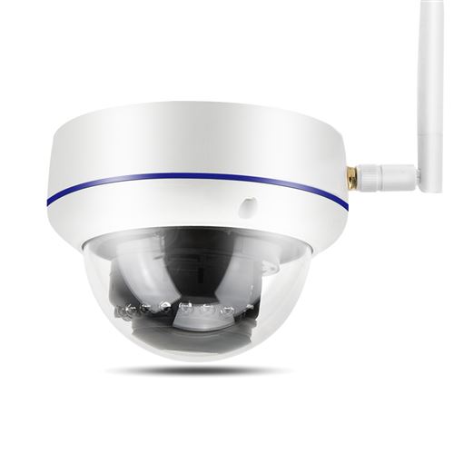 1080p 2MP HD Caméra de surveillance caméra sans fil WIFI Doom caméra de sécurité infrarouge (EU 100-240V)
