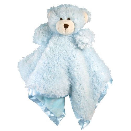 Stephan Baby - Ours en peluche ultra-doux pour bébé, bleu