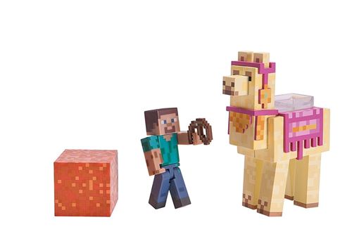 Minecraft Steve & Llama Pack - Série 4