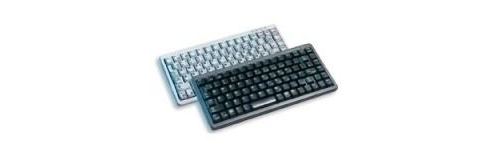 Cherry Gris/Clair Compact-Keyboard G84-4100 - Clavier - Ps/2, Usb - Allemand - Image 1