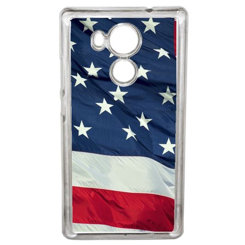 Coque Usa Compatible Mate 8 Transparent