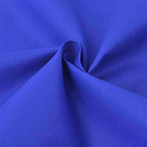 vidaXL Tissu en coton 1,45x20 m Bleu