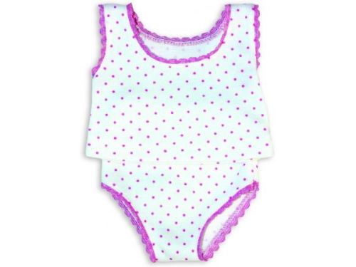 Petitcollin - SLIP & TEE-SHIRT POIS taille 36/39/40 cm