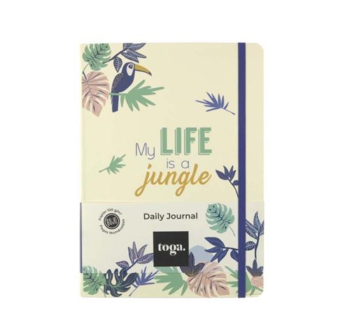 Draeger la carterie Bullet Journal JUNGLE VIBES Multicolore