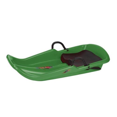 PLASTKON Luge Cyclone - Enfant - Vert