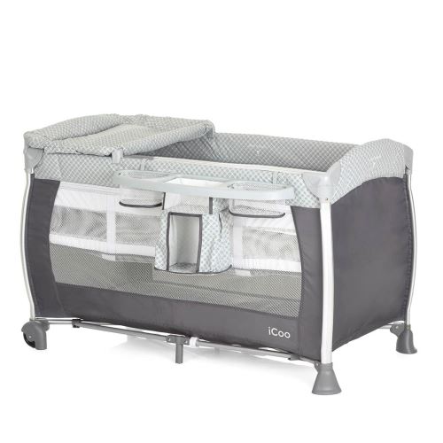 Lit de voyage Starlight - Diamond Gris
