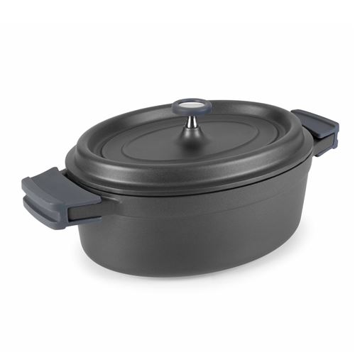 LACOR Cocotte ovale 26 cm Fundicion - vue 4