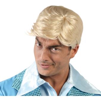 perruque homme blond