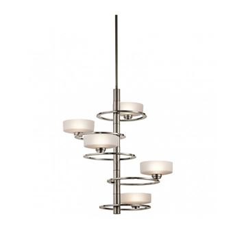 Suspension Aleeka, étain, 5 ampoules - Achat & prix | fnac