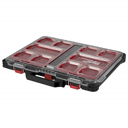 Milwaukee Noir Slim Organiser Packout - Tool - 4932471064 - Image 1