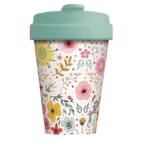 Chic.Mic tasse à boire BambooCUP*Prairie Flowers 400 ml