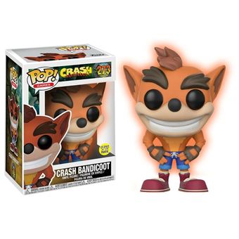 Crash Bandicoot - Figurine POP! Crash Bandicoot GITD 9 cm