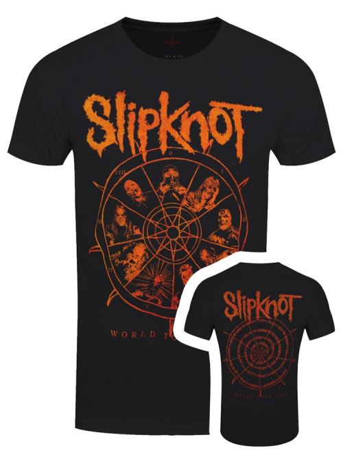 Slipknot T-Shirt The Wheel Homme Noir - Taille M