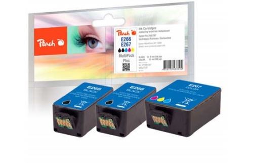 Peach PI200-587 ink cartridge 3 pc(s) Black, Cyan, Magenta, Yellow