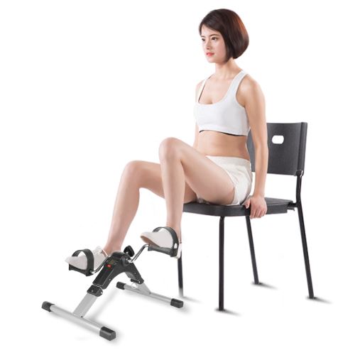 Mini VeLo a Pedale D Appartement Pliable Les Bras Les Jambes Entrainement Ecran LCD Bouton De Resistance Reglable Noir Velo de fitness Achat prix fnac