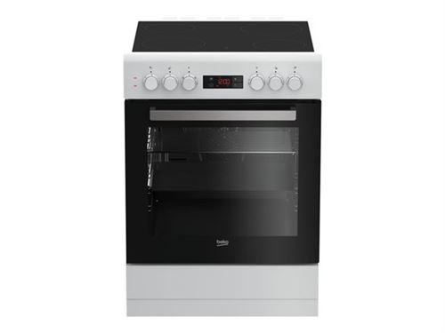 Beko FZE67300WCS - cuisinière - pose libre - blanc