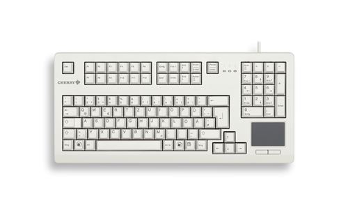 Cherry Gris/Clair Advanced Performance Line Touchboard G80-11900 - Clavier - Usb - Allemand - Image 1