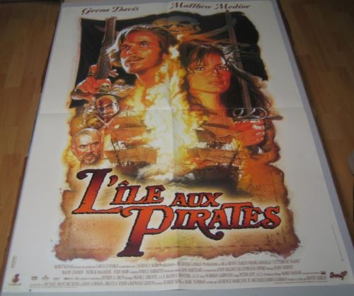 L'Ille Aux Pirates AFFICHE CINEMA ORIGINALE