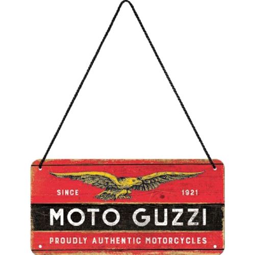 Petite Plaque à suspendre Moto Guzzi