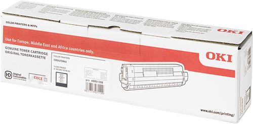 Oki 46861308 approprié pour C834 Toner noir 10. Pages