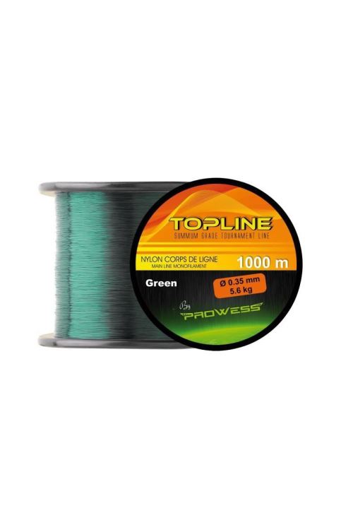 PROWESS Nylon Topline - 0,31 mm - 4,9 Kg - 1000m - Vert
