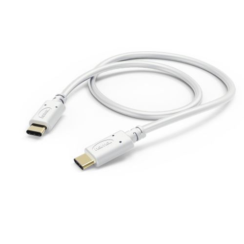 Câble de charge/données, USB Type-C - USB Type-C, 1,5 m, blanc