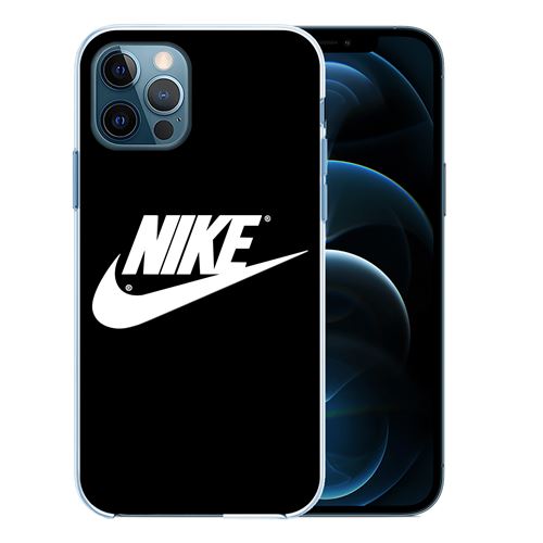 Coque pour iPhone 12 PRO MAX - Nike Logo Noir