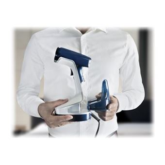 Tefal Access Steam+ DT8100E0 - Générateur vapeur portable - semelle : céramique - 1600 Watt - plongée profonde bleu/blanc